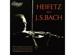 0744718503827 - Jascha Heifetz Spielt JSBach - Jascha Heifetz (CD)