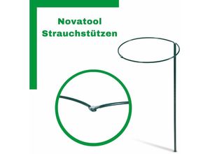 0745125289472 - Novatool - 10x Rankhilfe Strauchstützen wetterfest ganzjährig einsetzbar für Innen- & Außenbreich - Grün