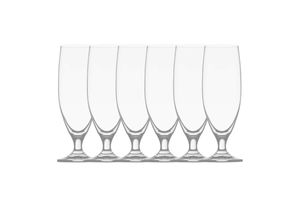 0745202844921 - Ich-zapfe - Bierglas 6er Set Biergläser imperial 05 Liter - Farbe Transparent