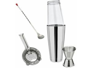 0745202846062 - Ich-zapfe - ocktail Set- Boston Shaker mit Original Mixing-Glas