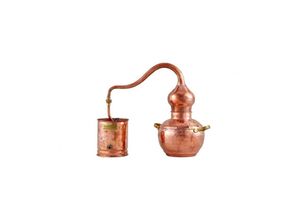 0745202847120 - Destille Destilliergerät Destillationsapparatur - Alembic Premium Kupfer 2L