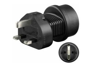 0745202852759 - Ich-zapfe - Steckdosenadapter Deutschland auf England