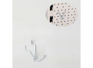 0745751221778 - Gebar - Lochplatten Einzelhaken für Tego h 40mm D25 50 Stk