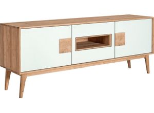 0745760381135 - Lowboard WHITEOAK Enrik Sideboards Gr B H T 180 cm x 70 cm x 45 cm weiß (eiche geölt) Lowboards in hochwertiger Verarbeitung