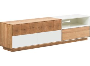 0745760381180 - Lowboard WHITEOAK Lanzo Sideboards Gr B H T 200 cm x 51 cm x 40 cm beige (eiche natur geölt) Lowboards in hochwertiger Verarbeitung