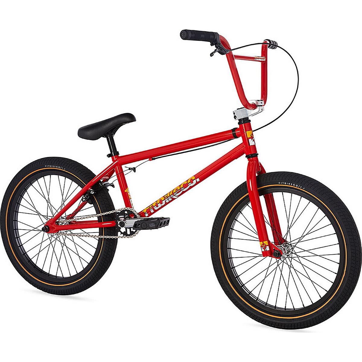 0745808299606 - Fitbikeco Serie One 20 MY2023 Hot Rod Rot - BMX Fahrrad mit Cro-Mo Rahmen