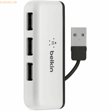 0745883670857 - Usb 20 4-PORT travel hub (F4U021BT) - Belkin