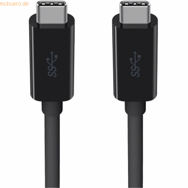 0745883721740 - USB-Kabel USB 32 Gen1 (USB 30   USB 31 Gen1) USB-C® Stecker USB-C® Stecker 200 m Schwarz F2CU049bt2M-BLK