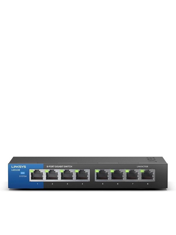 0745883724925 - LGS108 8-Port Business Desktop Gigabit Switch