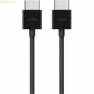 0745883730346 - Belkin AV10168bt2M-BLK HDMI-Kabel 2 m HDMI Typ A (Standard) Schwarz 0745883730346