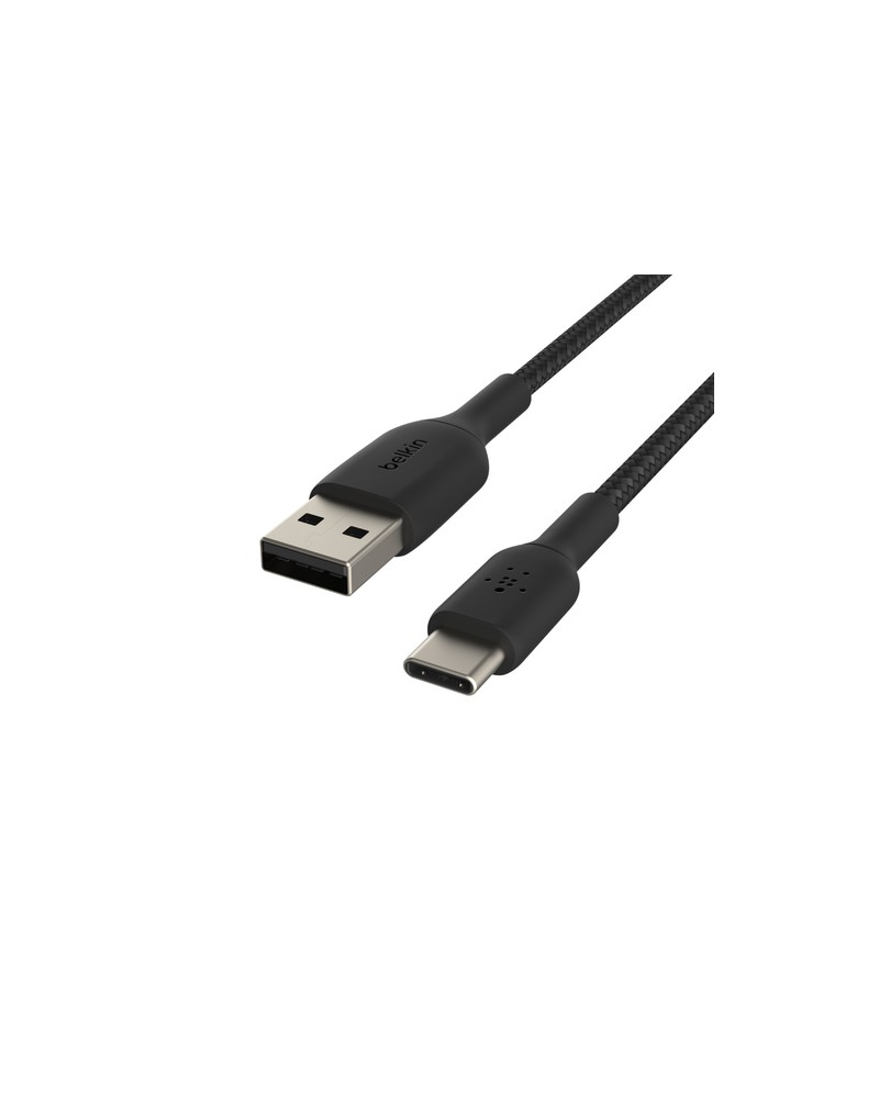 0745883788606 - schwarz  CAB002bt3MBK USB-C USB-A Kabel      3m ummantelt schwarz  CAB002bt3MBK CAB002bt3MBK 0745883788606