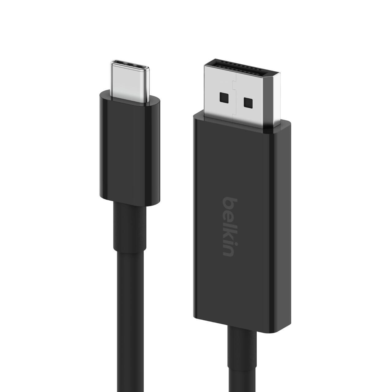 0745883843084 - CONNECT - Adapterkabel - 24 pin USB-C (M) zu DisplayPort (M) - DisplayPort 14 - 2 m - 4K Unterstützung 8K Unterstützung