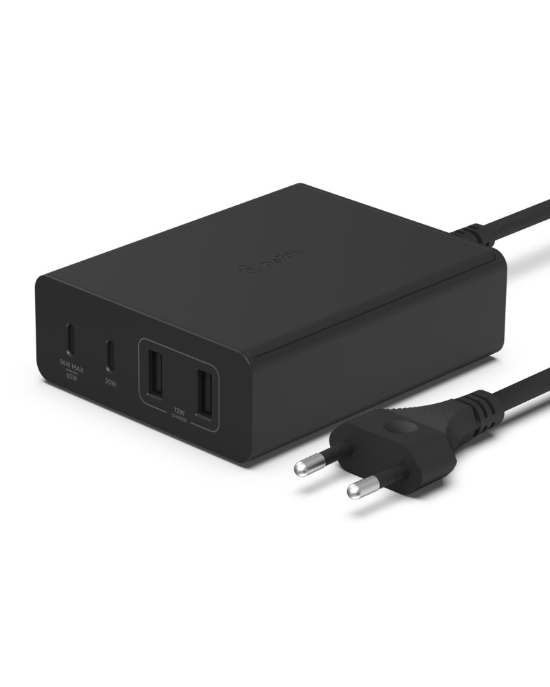 0745883850051 - BOOST CHARGE PRO - Netzteil - GaN-Technologie - 108 Watt - Fast Charge PD 30 - 4 Ausgabeanschlussstellen (2 x USB 2 x USB-C)