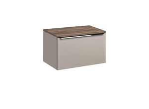 0747052052099 - Waschtischunterschrank 80cm akan Taupe ohne Waschtisch