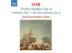 0747313050277 - 12 Studien Fantasie 6 Divertimenti - Goran Krivokapic (CD) 0747313050277 - 12 Studien Fantasie 6 Divertimenti - Goran Krivokapic (CD)