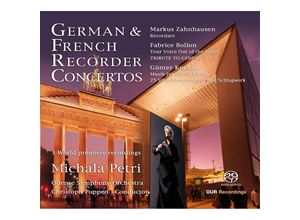 0747313161461 - German & French Recorder Concertos - Michala Petri Christoph Poppen Odense So (Superaudio CD)