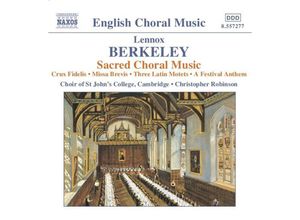 0747313227723 - Geistliche Chormusik - Robinson StJohns College Choir (CD)