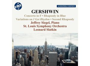 0747313301881 - Concerto In F Rhapsody In Blue + - Jeffrey Siegel Leonard Slatkin StLouis So (CD)