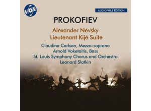 0747313303380 - Alexander Nevsky Lieutenant Kijé Suite - Carlson Voketaitis Slatkin St Louis Symphony Orch (CD)