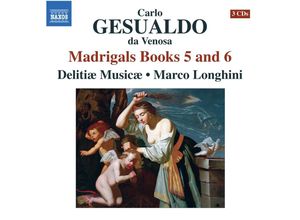 0747313314775 - Madrigalbücher 5+6 - Marco Longhini Delitiae Musicae (CD)