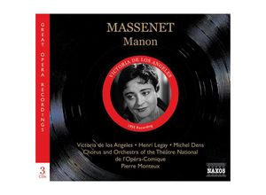 0747313326822 - Manon - Monteux De Los Angeles Legay Dens (CD)