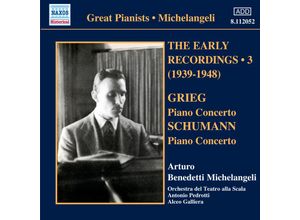 0747313339624 - Early Recordings Vol3 - Arturo Benedetti Michelangeli (CD)