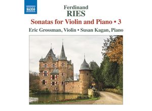 0747313386277 - Sonaten Für Violine Und Klavier Vol3 - Eric Grossman Susan Kagan (CD)