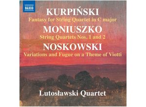 0747313397877 - Fantasy For String Quartet In C Major + - Lutoslawski Quartet (CD)