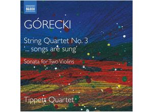 0747313411078 - String Quartet 3  Songs Are Sung - Tippett Quartet (CD)