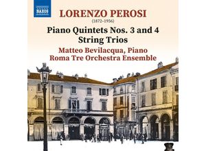 0747313448470 - Piano Quintets Nos 3 And 4 String Trios - Matteo Bevilacqua Roma Tre Orchestra Ensemble (CD)