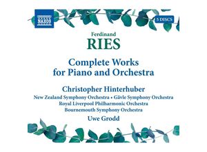 0747313525737 - Christopher Hinterhuber - GEBRAUCHT Ferdinand Ries Sämtliche Werke für Klavier und Orchester - Preis vom 03072023 050807 h