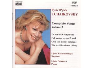 0747313537129 - Lieder Vol3 - Ljuba Kazarnovskaya Orfenova (CD)