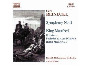 0747313539727 - Sinfonie 1 König Manfred - Alfred Walter Rhenish PO (CD)