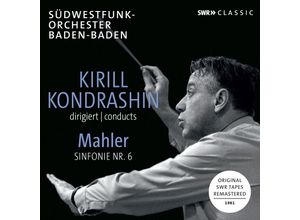 0747313941681 - Kondrashin Dirigiert Mahler Sinfonie 6 - Kirill Kondrashin Südwestfunk-Orchester Baden-Bade (CD)