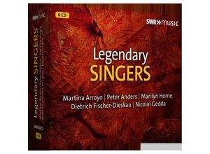 0747313943685 - Legendary Singers - Arroyo Fischer-Diskau Anders Gedda (CD)