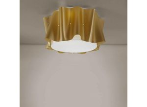 0748323544244 - Linea Zero - 5 Lichter New Gold Deckenleuchte Cm 60 x 32 Std