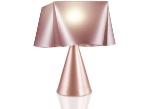 0748323550092 - Linea Zero - Pink Metal Cone Tischlampe aus Kunststoff Cm 28 x 32 Std