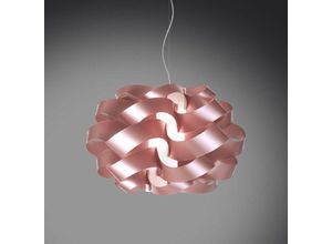 0748323550207 - Linea Zero - Hängeleuchter ein Licht cloud Rosa Durchmesser 28x H18 cm