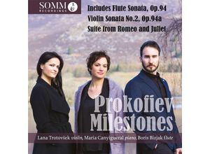 0748871067127 - Prokofiev MilestonesVol 1 - Lana Trotovsek Boris Bizjak Maria Canyigueral (CD)