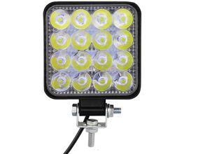 0749655502919 - Auto-Arbeitsscheinwerfer 16 LEDs 48 W Lichtleiste Flutlicht Rückfahrlicht für Off-Road-SUV-LKW