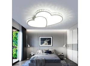 0749767386711 - Gojoy - 24W led Deckenlampe Deckenleuchte Wohnzimmerlampe Herzförmige Licht Hochwertig Schlafzimmer Licht