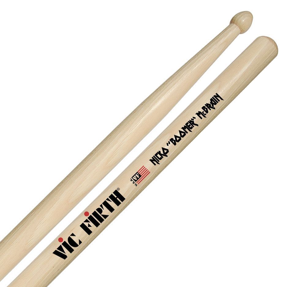 0750795015290 - Vic-Firth - Nicko McBrain Sticks SNM Signature Series