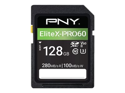 0751492666082 - PNY SD EliteX-PRO 60 UHS-II 128GB