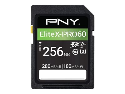 0751492666129 - PNY SD EliteX-PRO 60 UHS-II 256GB