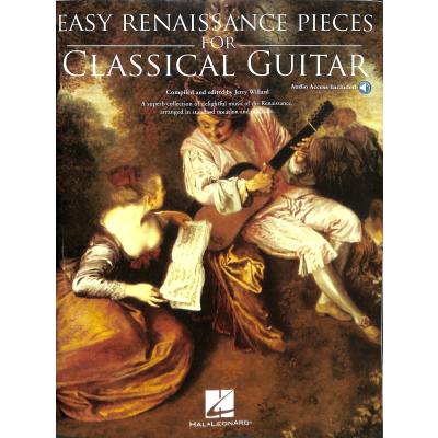 0752187001638 - Easy Renaissance pieces for classical guitar