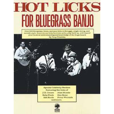 0752187639091 - Hot licks for Bluegrass banjo