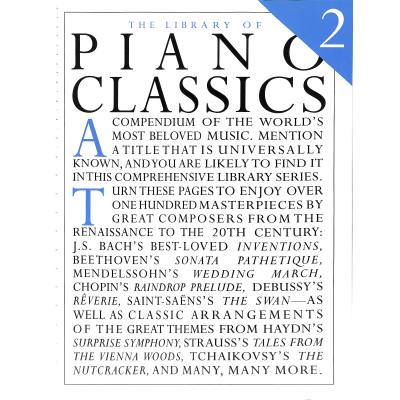 0752187917281 - The library of piano classics 2