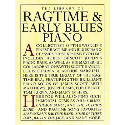 0752187928775 - The library of ragtime and early blues piano