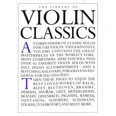 0752187948926 - Library of violin classics