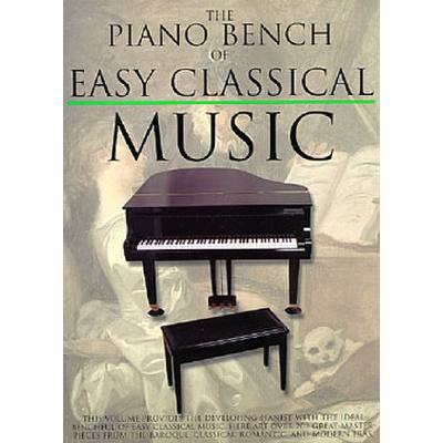 0752187967545 - The piano bench of easy classical music